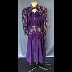 Vintage Lilia Smitty Western style dress